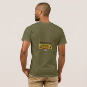 空挺型レンジャーズ退役軍人ベットLRRP Tシャツ (裏面フル)