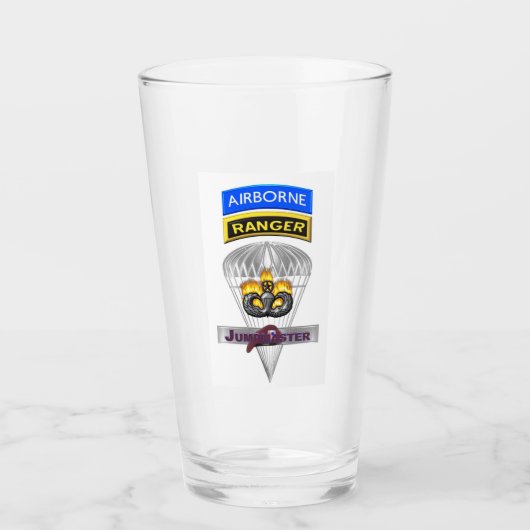 空挺式射撃機ジャンプマスター記念 タンブラーグラス (正面)
