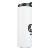 空挺翼とパラトロオペルを持つ米国国旗 タンブラー (回転左)