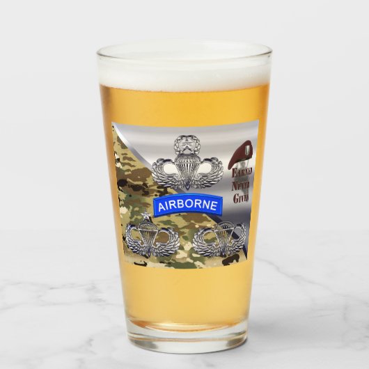 空挺翼 – 獲得与え無 タンブラーグラス (ドリンク正面)