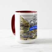 空挺翼 – 獲得与え無 マグカップ (正面左)