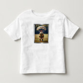 空挺落下傘兵リス トドラーTシャツ (正面)