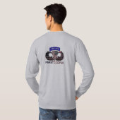 空挺落下傘兵 Tシャツ (裏面フル)