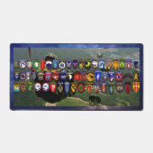 空挺部隊 デスクマット (正面)