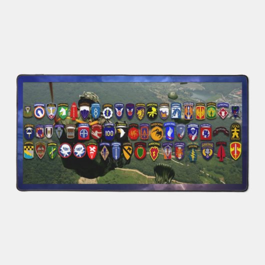 空挺部隊 デスクマット (正面)