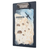 空挺飛び素晴らし跳ねパーソナライズされたる クリップボード (左)