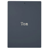 空挺飛び素晴らし跳ねパーソナライズされたる クリップボード (裏面)