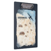 空挺飛び素晴らし跳ねパーソナライズされたる クリップボード (右)