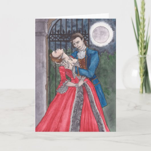 「空有害な庭」の挨拶状です カード (正面)