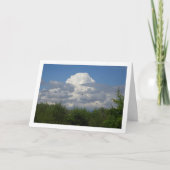 空模様の雲 カード (正面)