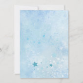 空欄にあなた自身の言葉を入れて オーボーイ クマ 風船 ユーカリ 招待状 (裏面)