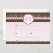 空欄にライオンbirtdhay少年を記入 招待状 (正面/裏面)