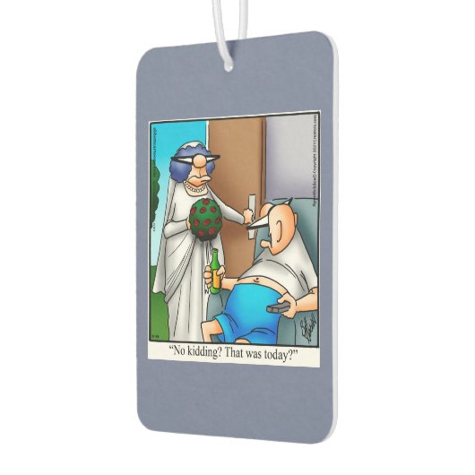 空気おもしろいフレッシュナーグルームリマインダーギフト カーエアーフレッシュナー (左)