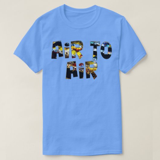 空気から空気へ Tシャツ (デザイン正面)