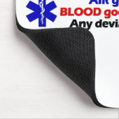 空気か血 マウスパッド (コーナー)