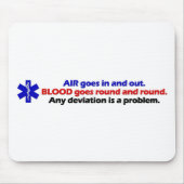 空気か血 マウスパッド (正面)