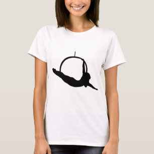 空気のたがのシルエットのワイシャツ Tシャツ
