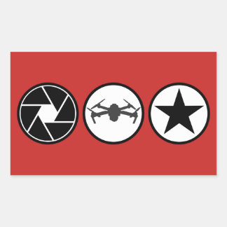 空気のカメラマンDJI Mavic米国 長方形シール