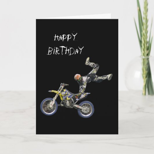 空気のモトクロス#2の垂直 カード (正面)