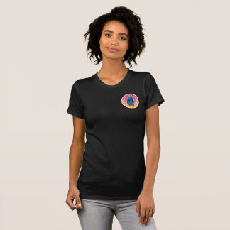 空気のヨガのこうもりのTシャツ Tシャツ
