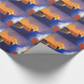 空気の向き ラッピングペーパー (角)