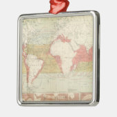 空気の流れ メタルオーナメント (左)