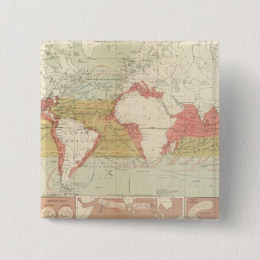 空気の流れ 缶バッジ (正面)