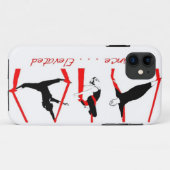 空気の絹のダンスの高いiPhone 5の場合 Case-Mate iPhoneケース (裏面(横))