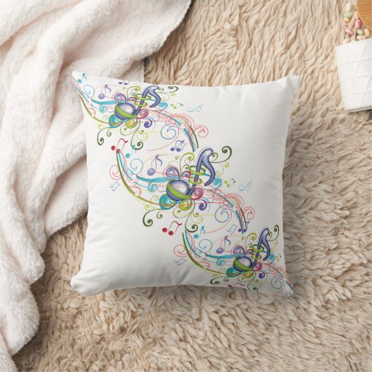 空気の音楽 クッション (ブランケット)