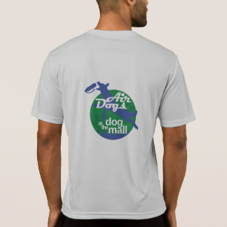 空気はTシャツの灰色の後をつけます Tシャツ