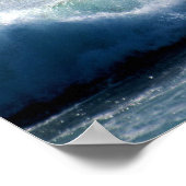 空気を吸い取る ポスター (角)