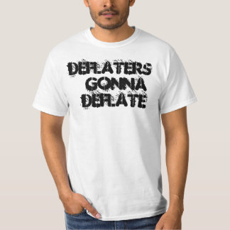 空気を抜くことを行くDeflaters Tシャツ