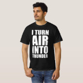 空気を雷に変える Tシャツ (正面フル)