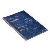 空気エマーソン野生のジャーナルを飲んで下さい ノートブック (右側)