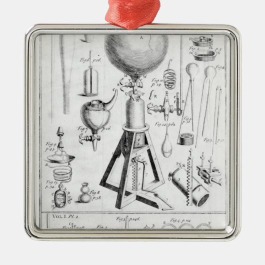 空気エンジンおよびそれは部品です メタルオーナメント (正面)