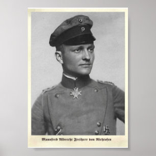 空気エース: 赤い男爵- MannfredフォンRichtofen ポスター