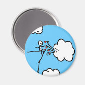 空気キス磁石 マグネット (正面/裏面)