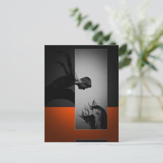 空気キス ポストカード (スタンド正面)