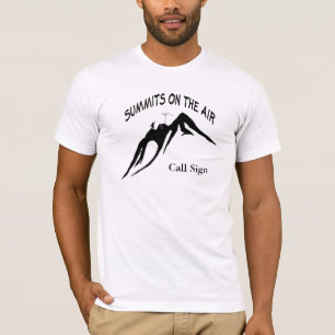 空気シルエットのTシャツの頂上はカスタマイズ! Tシャツ