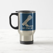 空気タンブラー(青い) トラベルマグ (左)