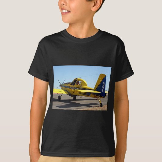 空気トラクターの航空機 Tシャツ (正面)