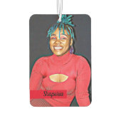 空気パーソナライズされたフレッシュナー(新車香) カーエアーフレッシュナー (裏面)