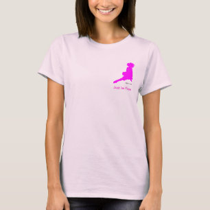 空気ピンクのダンス Tシャツ