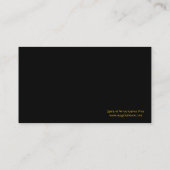 空気プロフィールカードの精神 名刺 (裏面)