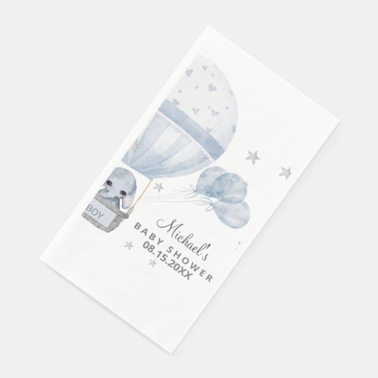 空気ホットバルーン付き赤ちゃんシャワーゾウ (コーナー)