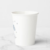 空気ホットバルーン付き赤ちゃんシャワーゾウ 紙コップ (左)