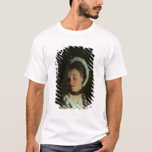 空気ポンプ1768年の鳥の実験 Tシャツ
