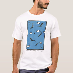 空気ワイシャツのBargasArtworksのアリゲータートカゲ Tシャツ