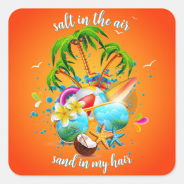 空気中の塩 スクエアシール