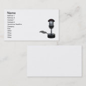 空気丸薬マイクロフォン 名刺 (正面/裏面)